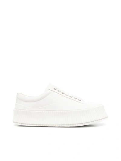 Jil Sander Sneakers Shoes In White