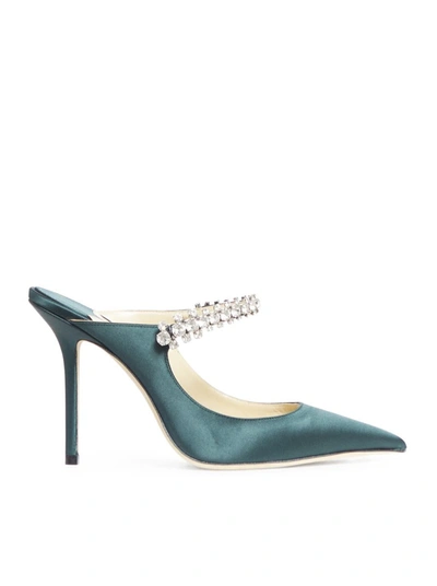 Jimmy Choo Mules Shoes In Green