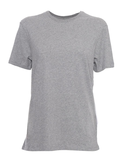 Filatures Du Lion Basic T-shirt In Grey