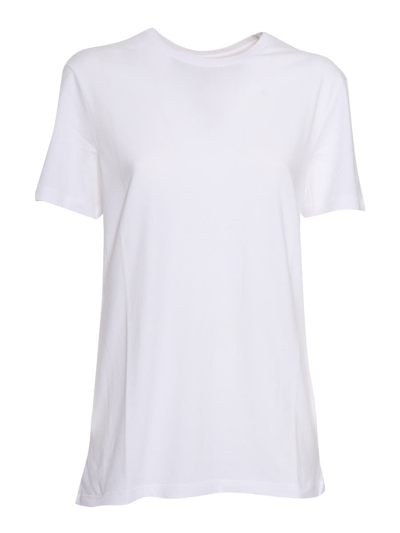 Filatures Du Lion Basic T-shirt In White