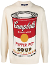 Junya Watanabe 'campbell's Soup Can' Pullover In White