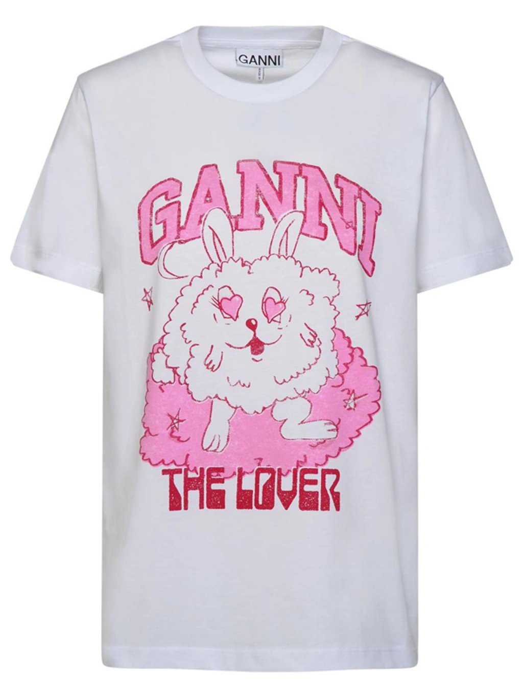 Tシャツ・カットソー [LANG&LU] LOVES BUNNY T-Shirts (3 COLOR) ☆LANG&LU☆LOVES BUNNY Tシャツ 韓国発 ☆IVE ウォニョン着用