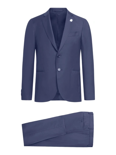 Lardini Formal Suit In Blue