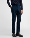 Brioni Men's Pinwale Corduroy Pants In Petroleum