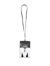 Marni Logo Credit Card Holder On Shoulder In Blue