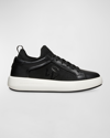 STUART WEITZMAN 5050 PRO LEATHER KNIT LOW-TOP trainers