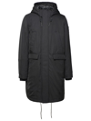 Moose Knuckles Garson Twill Combat Anorak In Black