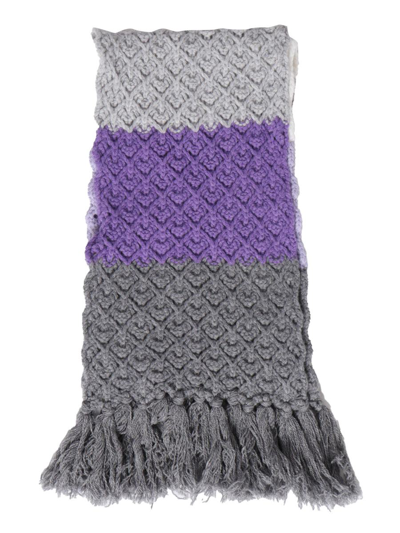 Kangra Cashmere Scarf In Grey