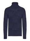 Nome Turtleneck Sweater In Blue