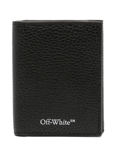 Off-white 3d Diag-stripe Card Holder In Black