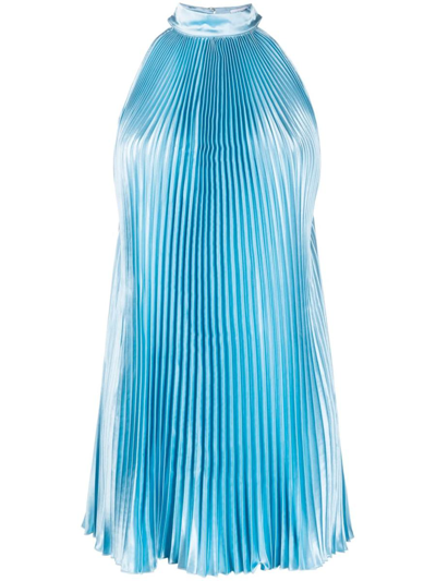 L'idée Amour Mini Dress In Clear Blue