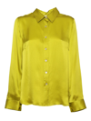 P.a.r.o.s.h Shiny Shirt In Green