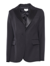 P.a.r.o.s.h Single-breasted Jacket In Black