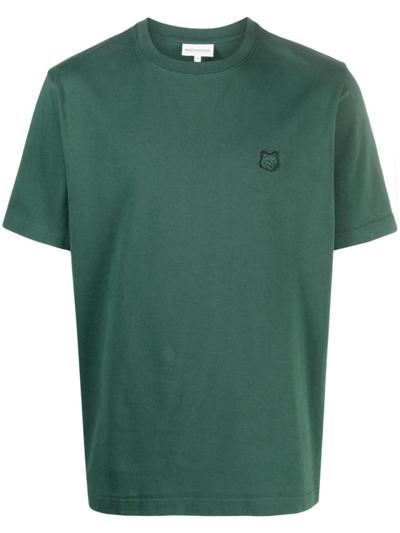 Maison Kitsuné T-shirt  Men Color Green
