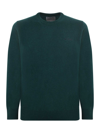 Mc2 Saint Barth Logo Embroidered Crewneck Jumper In Verde Scuro