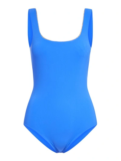 Sucrette Giuliana One Piece Swimsuit In Blue