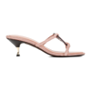 Tory Burch Miller Embellished Sandals In Pink & Purple