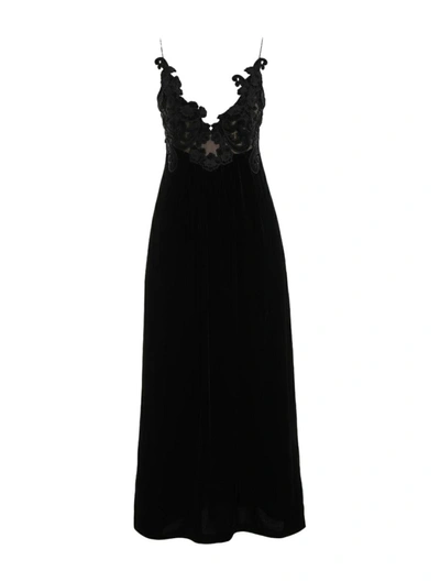 Zimmermann Long Dresses In Black