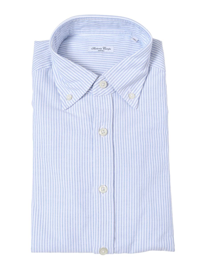 Sartoria Del Campo-sonrisa Shirt In Light Blue