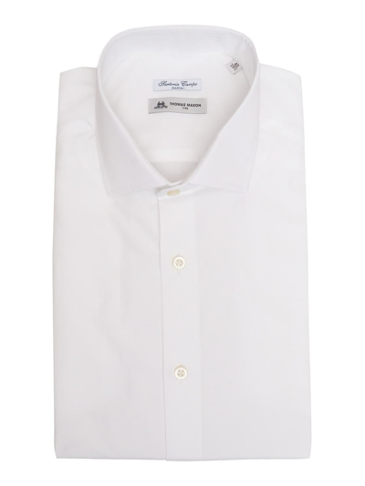 Sartoria Del Campo-sonrisa Oxford Shirt In White