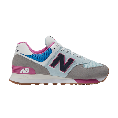 Pre-owned New Balance Wmns 574 'marblehead Morning Fog' In Grey