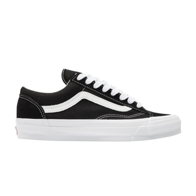 Pre-owned Vans Og Style 36 Lx 'black White'