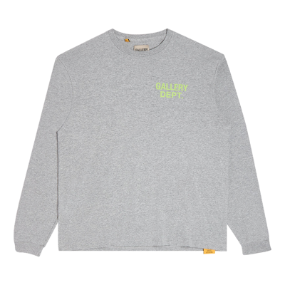 Pre-owned Gallery Dept. Souvenir Long-sleeve T-shirt 'heather Grey'