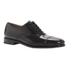 Ferragamo Riley Leather Oxford In Black