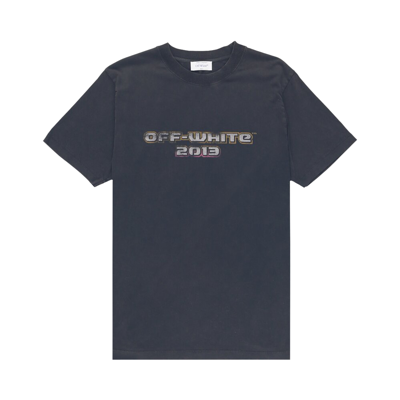 Pre-owned Off-white Digit Bacchus Slim Short-sleeve Tee 'black/multicolor'