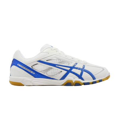 Pre-owned Asics Attack Excounter 327 'white Electric Blue'
