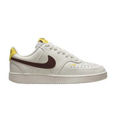 Pre-owned Nike Wmns Court Vision Low 'sail Oxen Brown' In White