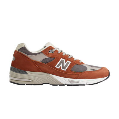 Pre-owned New Balance 991 Made In England 'underglazed' In Brown