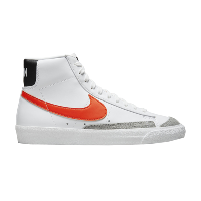 Pre-owned Nike Blazer Mid '77 Vintage 'white Safety Orange'