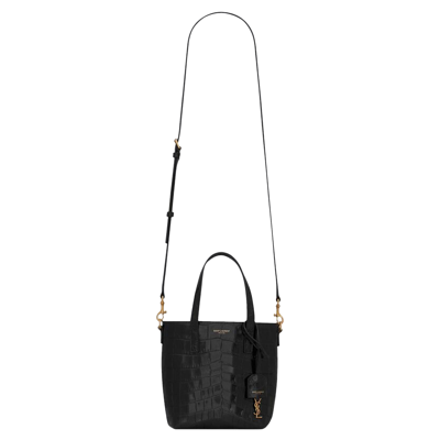 Pre-owned Saint Laurent Mini Toy Shopper Bag 'black'