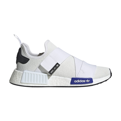 Pre-owned Adidas Originals Wmns Nmd_r1 Strap 'white Lucid Blue'