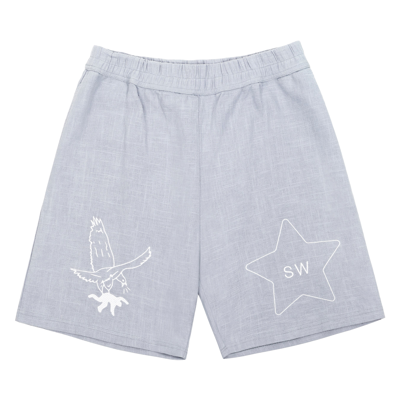 Pre-owned Saintwoods Gym Shorts 'light Blue'