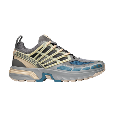 Pre-owned Salomon Acs Pro Advanced 'pewter Aegean Blue' In Grey