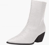 MATISSE CATY ANKLE BOOT IN WHITE SNAKE