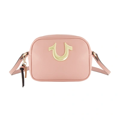 True Religion Horseshoe Camera Bag In Pink