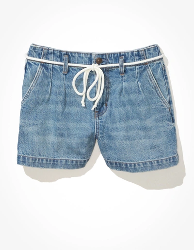 American Eagle Outfitters Ae Denim Mom Shorts In Multi