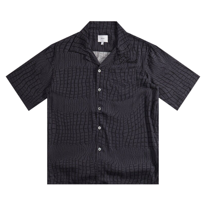 Pre-owned Rhude Rayon Crocodile Shirt 'black'