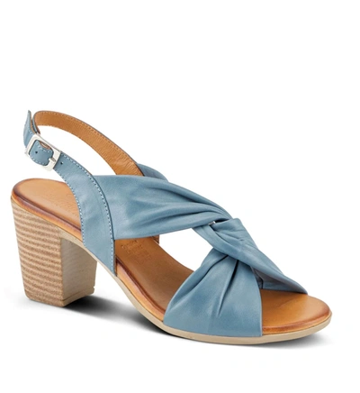 Spring Step Shoes Madeleine Sandal In Blue
