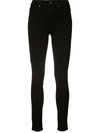 Frame Le High Skinny In Film Noir In Black