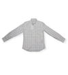 Selected Men's Wogrid Shirt Long Sleeve In Checkered White In Multi