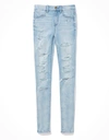 American Eagle Outfitters Ae Forever Soft Ripped High-waisted Jegging In Multi