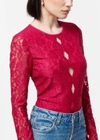 CAMI NYC JOSEFINA TOP IN AMARANTH