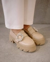 Alohas Trailblazer Crystal Loafers In Multi
