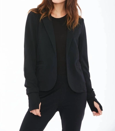 Sundays Lise Lux French Terry Blazer In Black