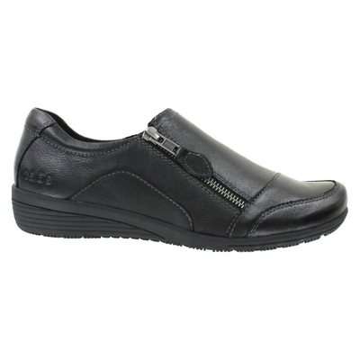 TAOS WOMEN'S CHARACTER SHOES - MEDIUM WIDTH IN BLACK LEATHER