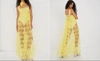 For Love & Lemons Emma Maxi Dress In Yellow In Yellow